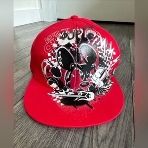 Graphic Edge Mickey Mouse Stretch Cap Disney Parks Authentic Original Hat
